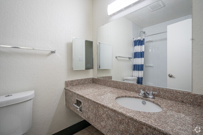1BR, 1BA - 400SF - Bathroom