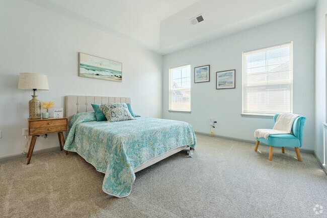 2 BR, 2 BA - 1269SF Bedroom.