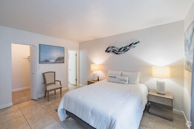 1BR, 1.5BA - 800SF - Bedroom
