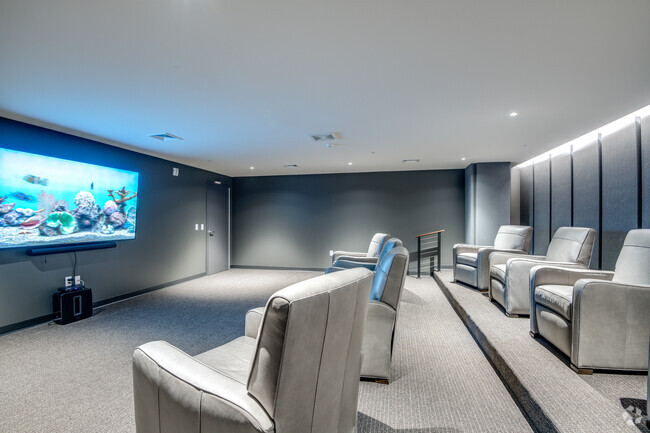 Movie Room - Parterre at Emerald Row Apartments