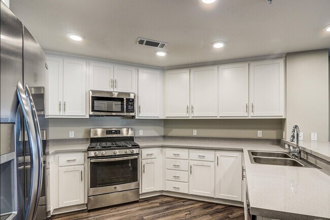 GOURMET KITCHENS AT NOVATO VILLAGE SENIOR APARTMENTS - Novato Village Senior Apartments