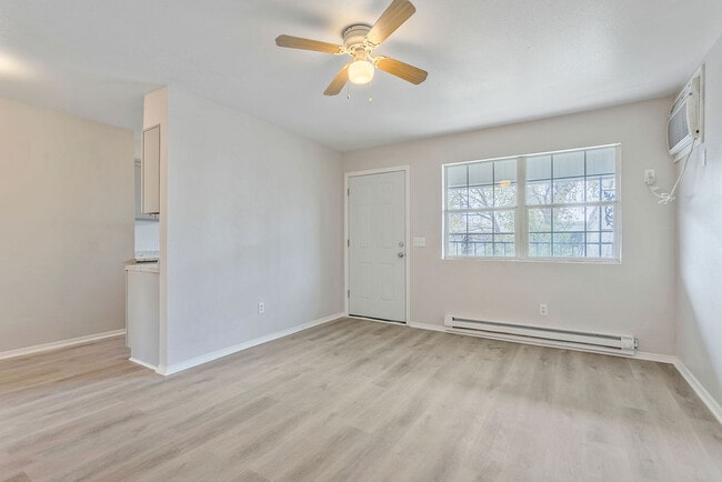 Living Room - Doorway - Lamplight Apartments