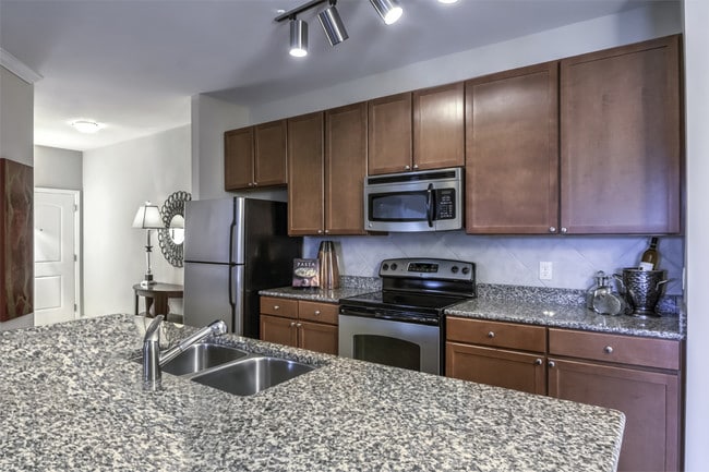 Classic apartments - open kitchens with 42" cabinetry and expansive kitchen islands available