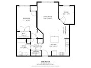 B216 - 1 Bedroom Plus Den