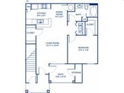 1BR/1BA