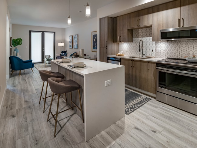 Apartment Kitchen - The Point at Doral