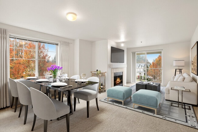 2 habitaciones, 2 baños - 1081 pies cuadrados - Sala de estar - North Ridge