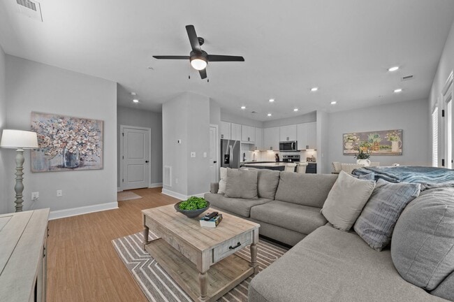 Living Room - 3 Bedroom Townhome