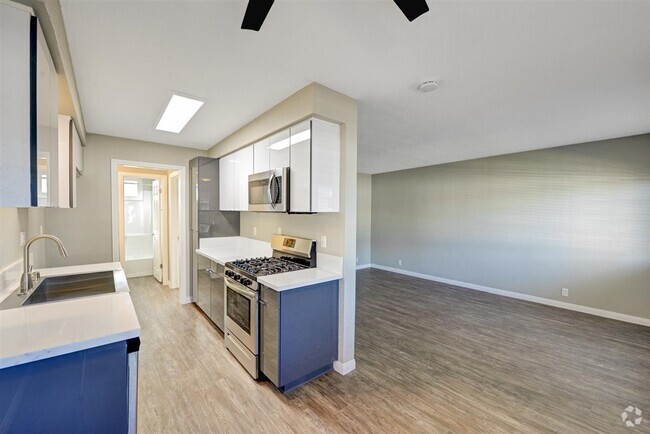 Select Apartment Homes are renovated with cabinets made in Irvine, California - Fair Oaks Apartments