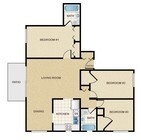 3BR/2BA
