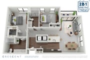 Apartment Style 2B1