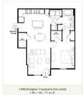 1 BR / 1 BA, 773 sq. ft