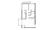2 Bed / 2 Bath - 726SF