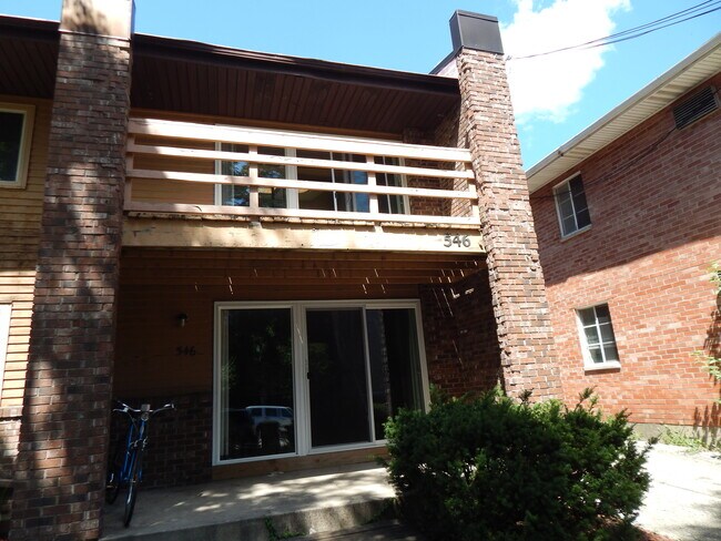 2nd Floor Private Balcony - 546 W Doty St Unit #1