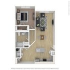 One bedroom apartment in Pflugerville, Texas.