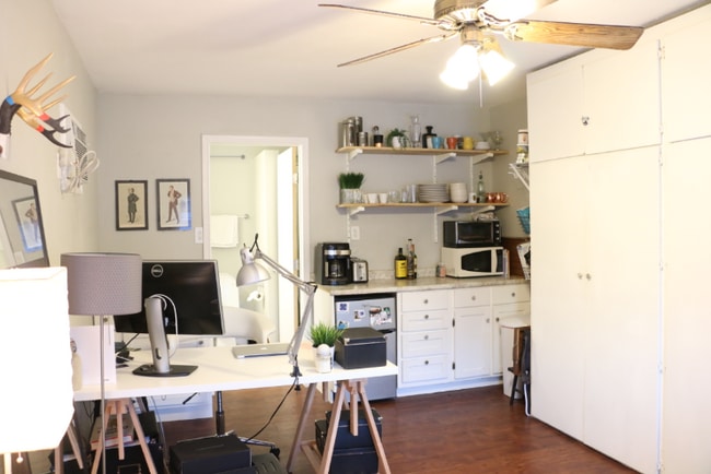 Kitchenette is functional and efficient, with lots of storage - 4408 Dove Springs Dr