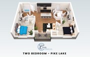 Plano de planta de Pike Lake