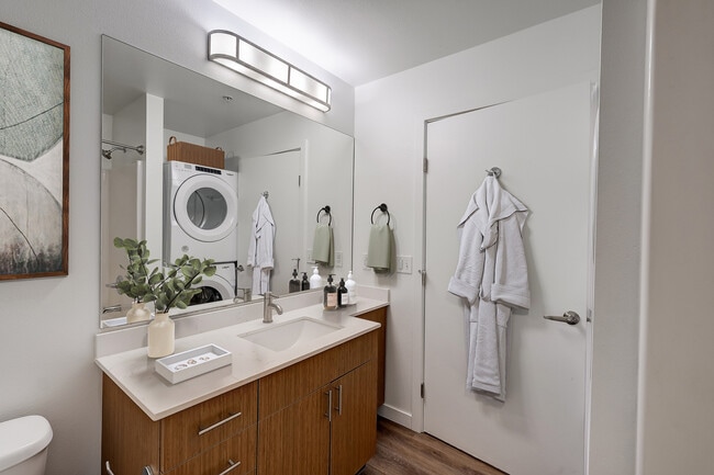 Plano de planta del baño de Green Lake 1 - Arrive Belay & Arrive Noba