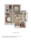 2 Bedroom 1 Bath