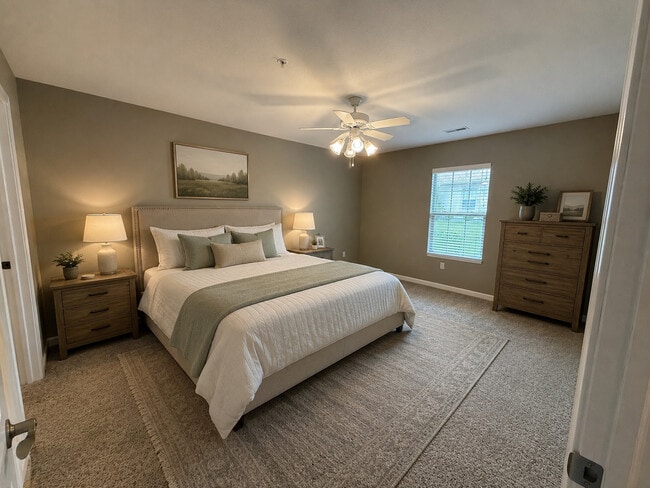 Village West- master bed
