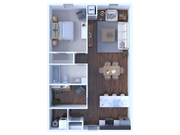 Butler Square A236 1 Bed Den 1 Bath – 962 sqft Revised May 24