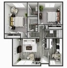 2 BD/2 BA