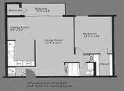 1BR/1BA