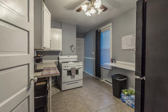 Kitchen from Bathoom - 4 1/2 Hibbard St Unit DOWN