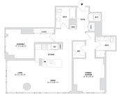 Two Bedroom B12 - 1302 Sq. Ft. - Residences 4209-5509