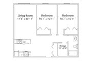 2BR/1BA