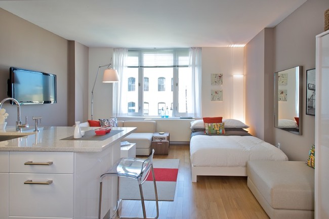 Model Unit - Kitchen/Living Room