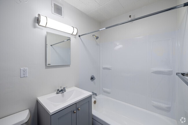 1BR, 1BA - 495SF - Bathroom