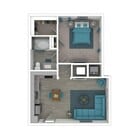 The Lure (A6.1) | 646 SF