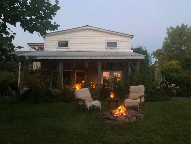 Firepit in front of Veranda - 388 Eichybush Rd Unit Apt.11