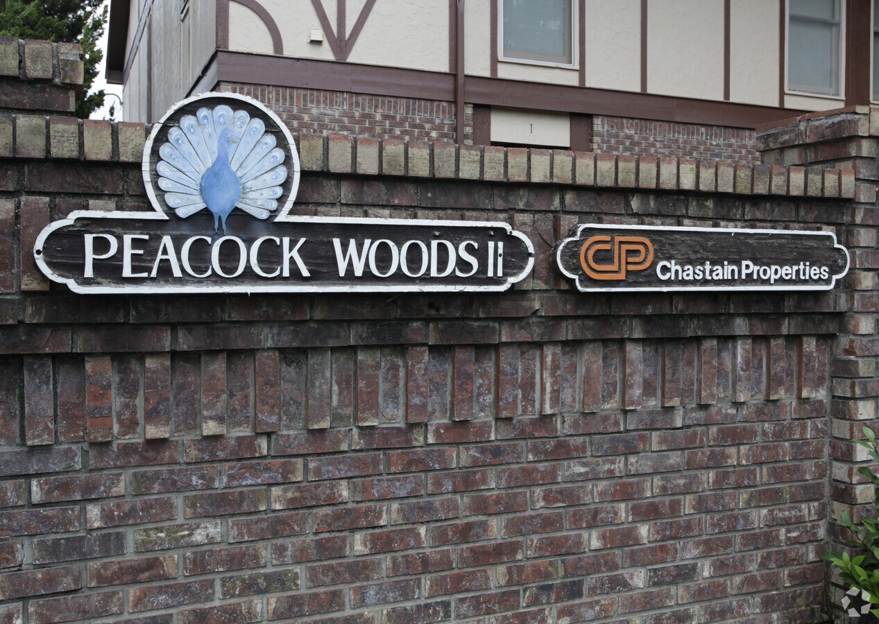 Sign - Peacock Woods II