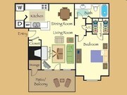 1BR/1BA