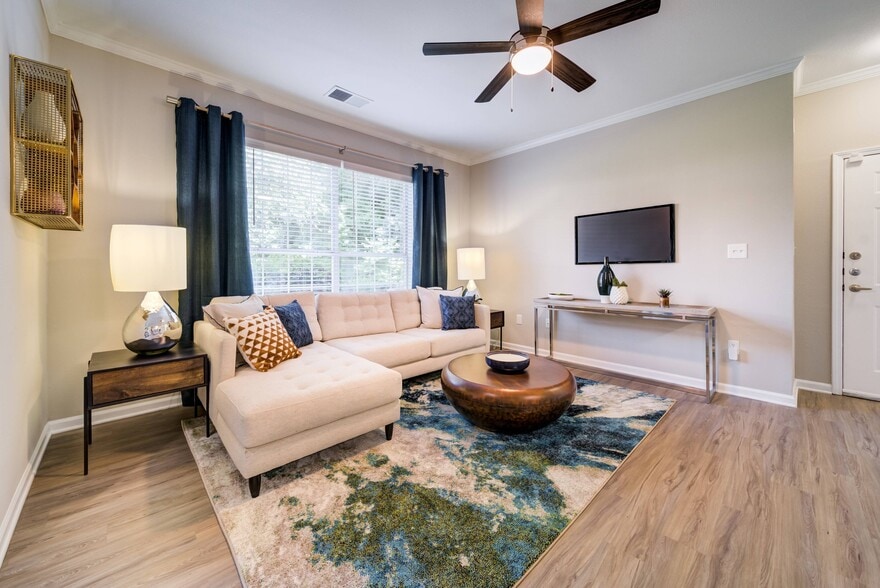 Spacious Living Room