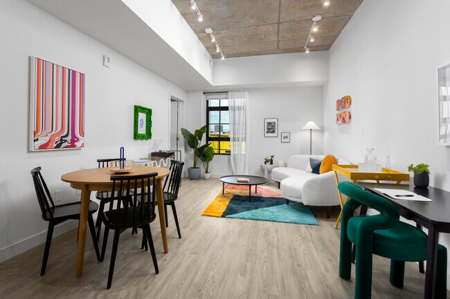Finish Package II Living and dining areas with hard-surface flooring throughout