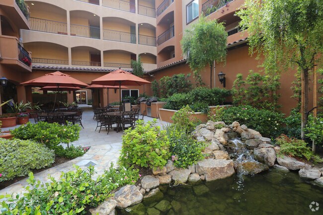 Courtyard - Asturias Senior Apartments