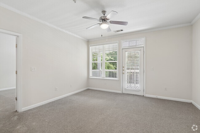 Bulloch 2BR, 2BA - 1,175SF - Living Room