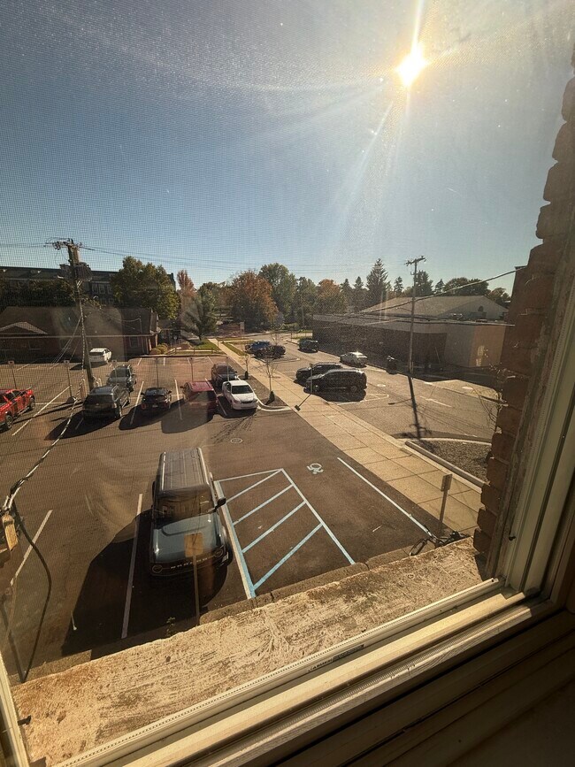 View from bedroom - 102 E Michigan Ave Unit 2