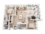 Plano de planta B7 Vine at Panorama