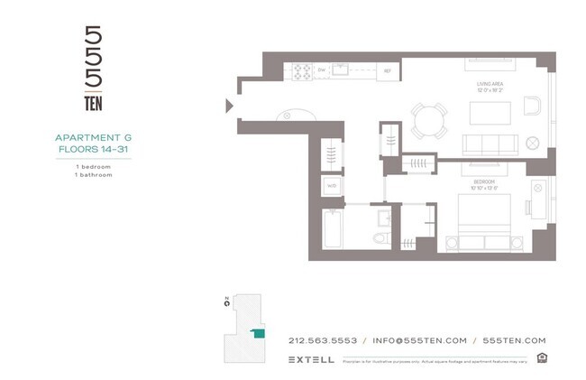 Building Photo - 555 Tenth Avenue Unit 22G Rental