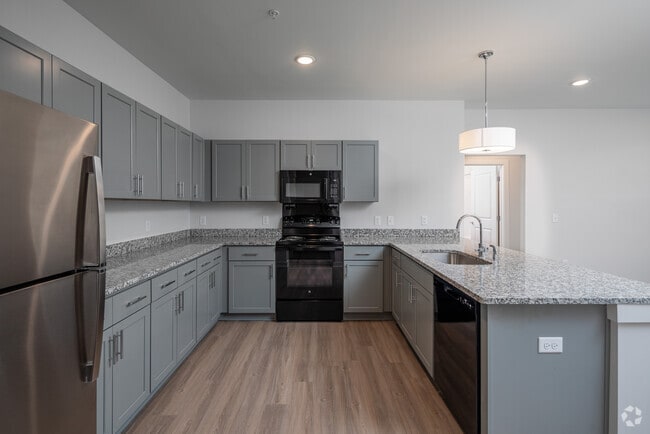 3BR, 2BA - 1,358SF - Kitchen