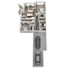 Floor Plan 2A | Seasons at Plainfield | Apartments in Plainfield, IL