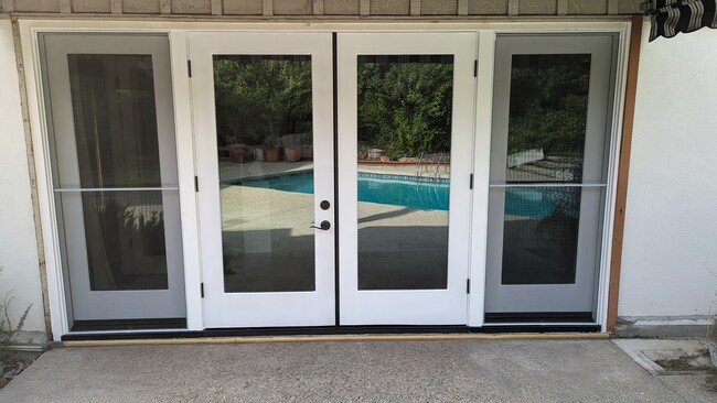 French Door (dual pane) to ADU - 2565 Fairfield Pl Rental