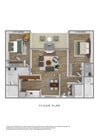 2 Bed 2 Bath