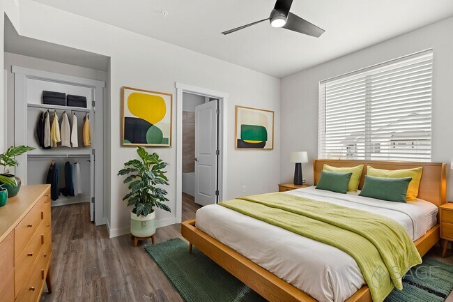 Sage Point Village Apartments - Staged Photo of Bedroom - Sage Point Village