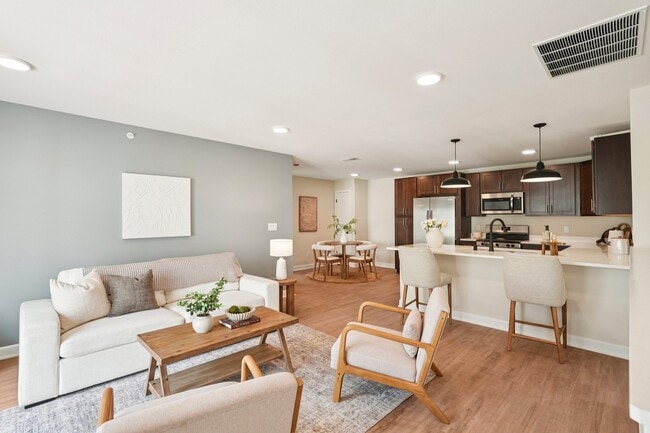 2BR, 2BA - 1,203SF - Living Room
