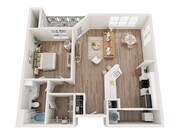 Hideaway Renovated floor plan Emory Old Town